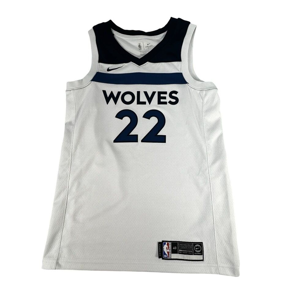 Nike Dri Fit Connect Minnesota Timberwolves Andrew Wiggins NBA Jersey Size S 40